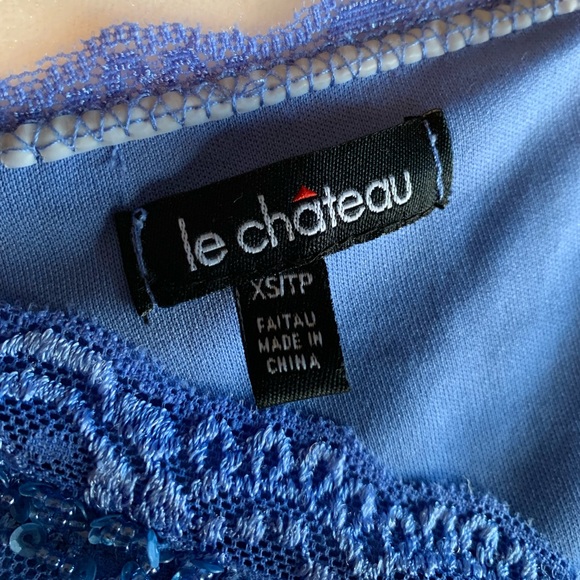 Le Chateau Women’s Beaded Dress Top 🌺 Size XS (extra small) - Picture 11 of 13